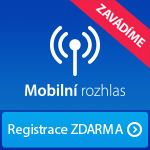 Mobiln� rozhlas - registrace